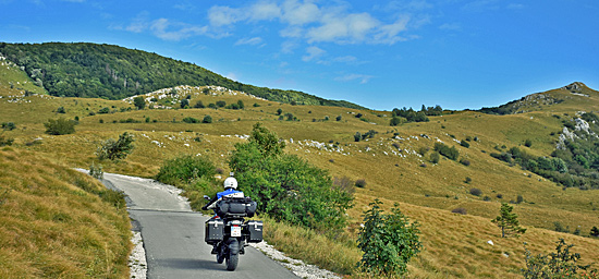 Motorradtour Slowenien g
