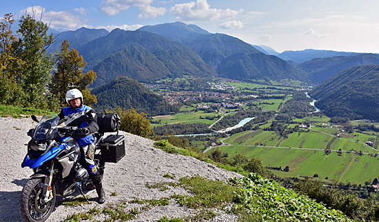 Motorradtour Slowenien p