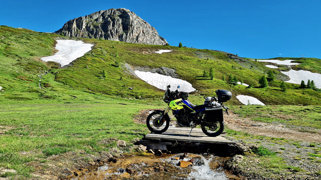 Motorradtour mit der BMW GS 1200 in den Seealpen oder auch Westalpen