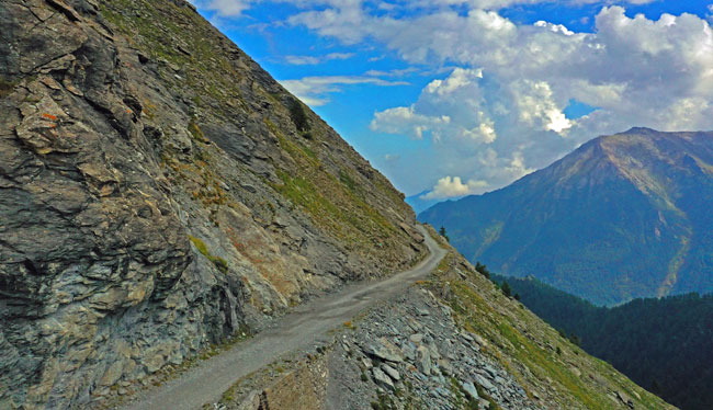 Motorradtour mit der BMW GS 1200 in den Seealpen oder auch Westalpen