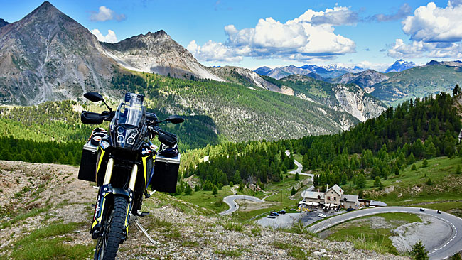 Adventure Tour mit der Yamaha Tenere 700 durch die Seealpen oder auch Westalpen