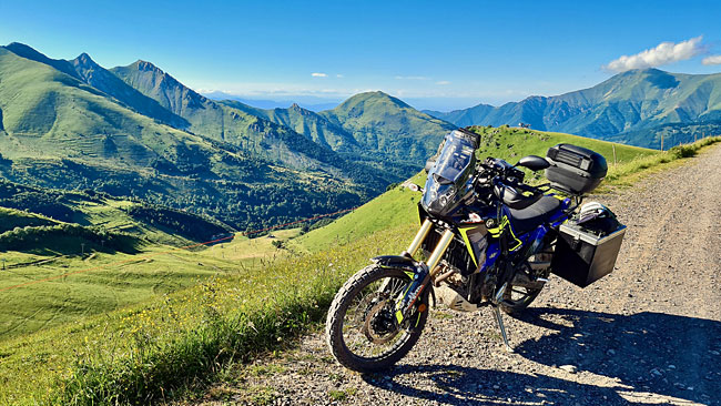 Adventure Tour Afrika Twin off-road Westalpen oder Seealpen