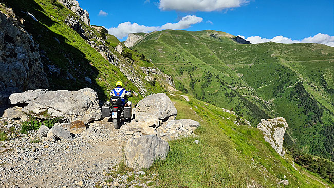 Adventure Tour Afrika Twin off-road Westalpen oder Seealpen