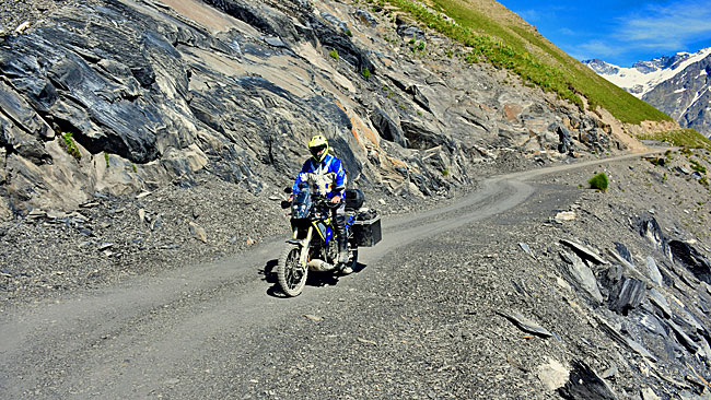 Lago Embrun Schotterpässe für 4x4 oder Enduro