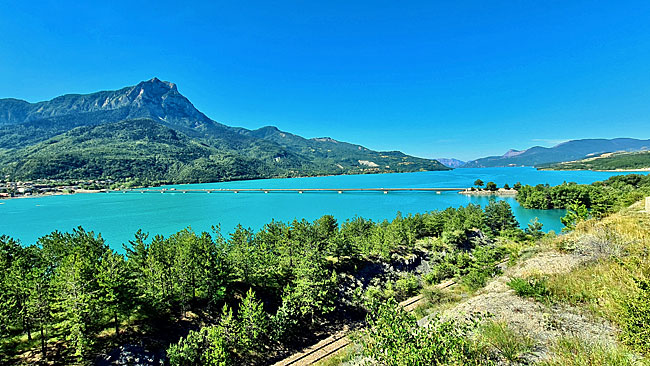 Lago Embrun Schotterpässe für 4x4 oder Enduro