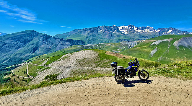 Lago Embrun Schotterpässe für 4x4 oder Enduro