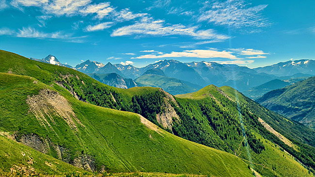 Lago Embrun Schotterpässe für 4x4 oder Enduro