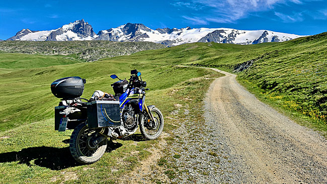 Lago Embrun Schotterpässe für 4x4 oder Enduro