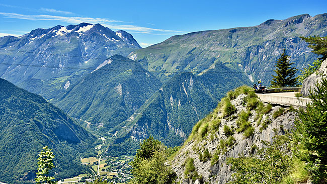 Lago Embrun Schotterpässe für 4x4 oder Enduro