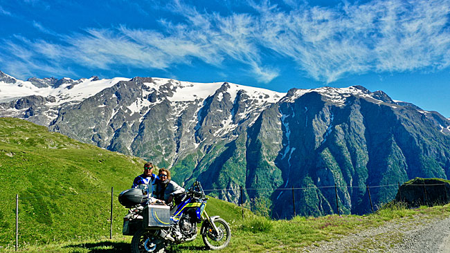 Lago Embrun Schotterpässe für 4x4 oder Enduro