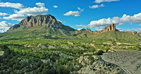 Wüstenstrecken in Spanien