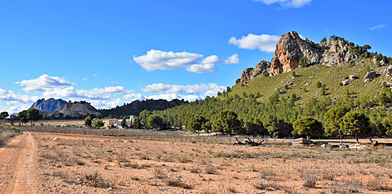 Wüstenstrecken in Spanien