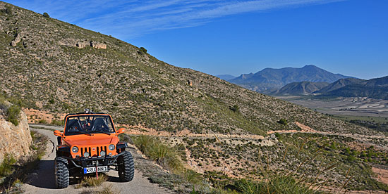 4x4 Strecken in Spanien