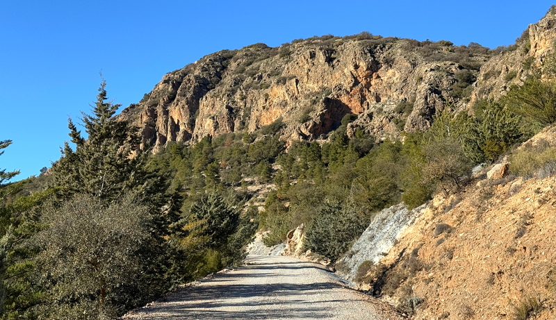 Sierra Lucar is an off-road track in Spain (Andalusia)