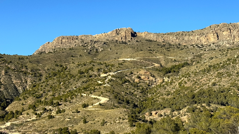 Sierra Lucar is an off-road track in Spain (Andalusia)