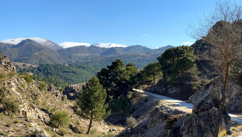 In Andalusia, the route goes through the Sierra de Huetor (southern Spain), a great off-road route along the Sierra Nevada.