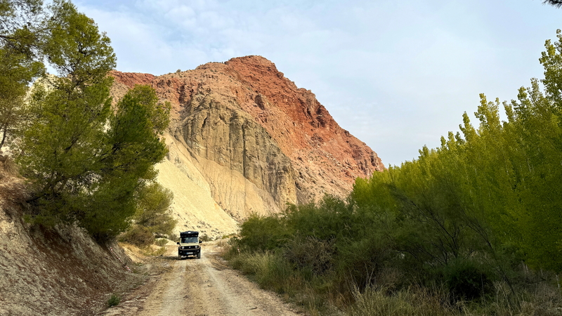 The route passes through several Sierra National Parks in Andalusia. The route passes through several Sierra National Parks in Andalusia.