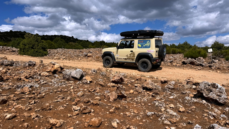 Off-road tracks through Confines de la Sierra in Andalusia with a 4x4 in Spain Off-road tracks through Confines de la Sierra in Andalusia with a 4x4 in Spain