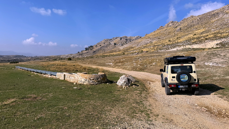 The journey through the Sierra Garzorla National Park (Spain, Andalusia) is made by 4x4 Suzuki, Devender or Grenadier. The journey through the Sierra Garzorla National Park (Spain, Andalusia) is made by 4x4 Suzuki, Devender or Grenadier.