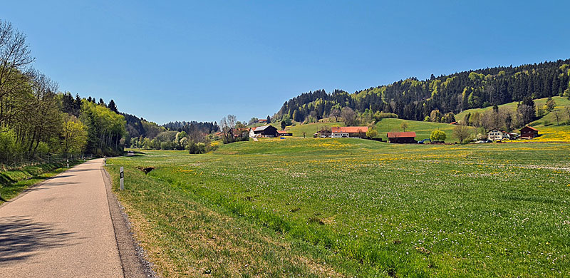 Mit der BMW GS 1200 durch Bayern