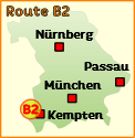 Bayern Karte Hügeltour