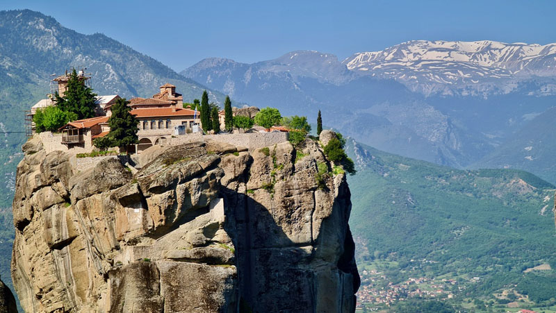 Motorrad Tour Meteora Klöster