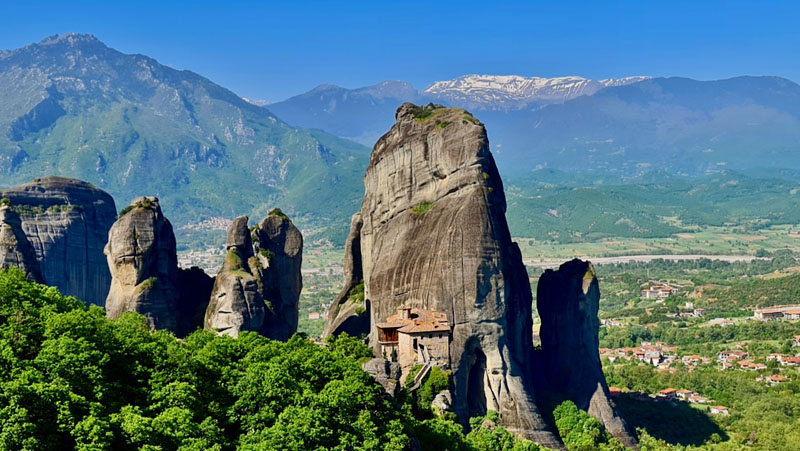 Motorrad Tour Meteora Klöster