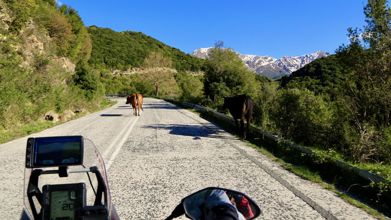 Motorrad Tour Meteora Klöster