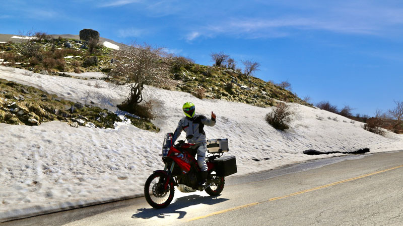Traumpass in Griechenland Motorradstrecken