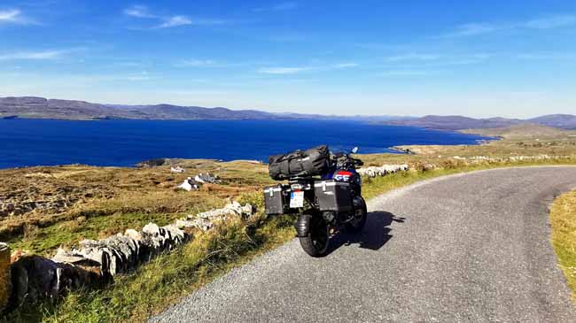 Motorradreise Irland mit dem Motorrad
