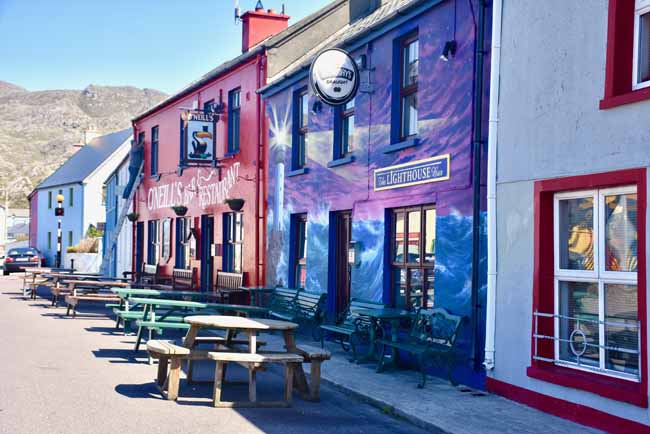 Motorradtour über eine Highländer Strecke in Irland 