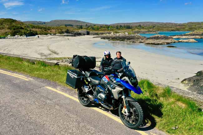 Motorradland Irland (Seen, Klippen, Meer und Castle)