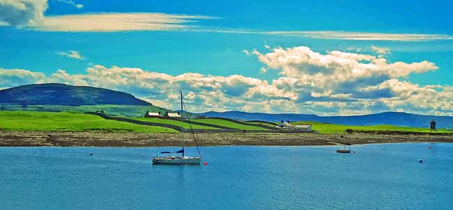 Motorradland Irland (Seen, Klippen, Meer und Castle)