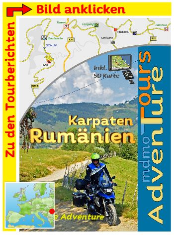 Rumänien Adventure Buch BMW 1200 GS