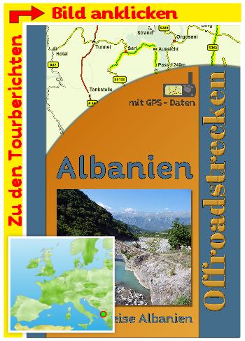 Tourenbuch Offroadstrecken Albanien Tourenbuch Offroadstrecken Albanien