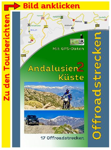 Tourenbuch Offroad Andalusien Spanien