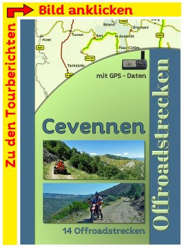 Offroad Touren in den Cevennen Frankreich Reiseführer mit GPS Daten Offroad Touren in den Cevennen Frankreich Reiseführer mit GPS Daten