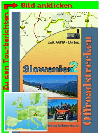 Tourenbuch Slowenien Offroadstrecken