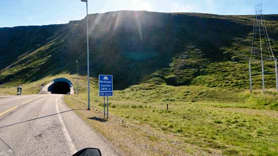 Das letzte Stück unserer Motorradtour zum Nordkap