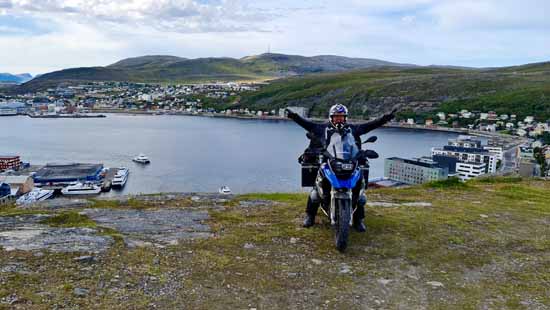 Das letzte Stück unserer Motorradtour zum Nordkap