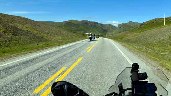 Das letzte Stück unserer Motorradtour zum Nordkap