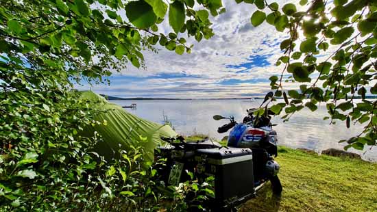 Motorradtour durch Lappland