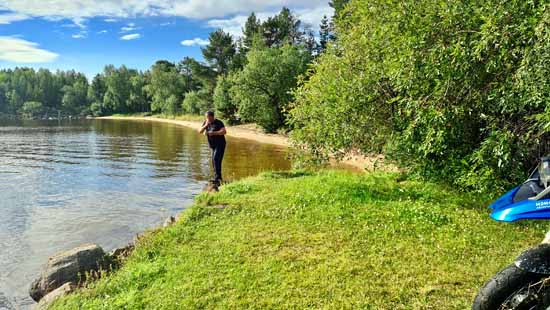 Motorradtour durch Lappland