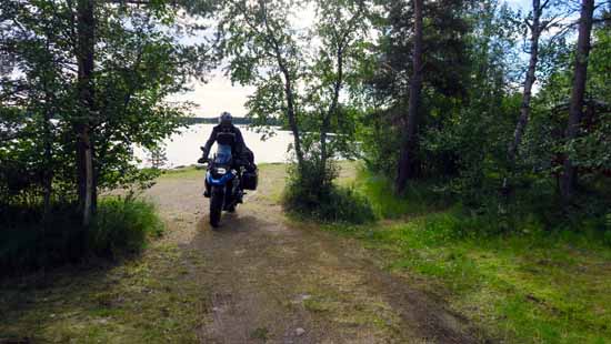 Motorradtour durch Lappland