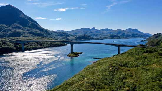 Über die Lofoten gehts zum Nordkap