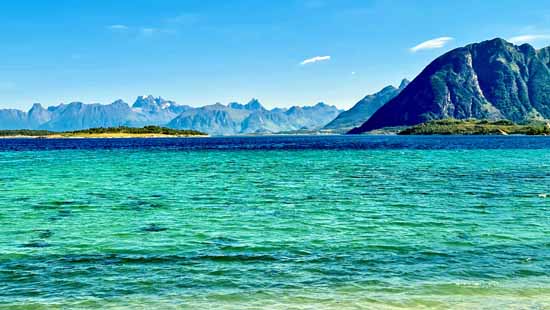 Über die Lofoten gehts zum Nordkap