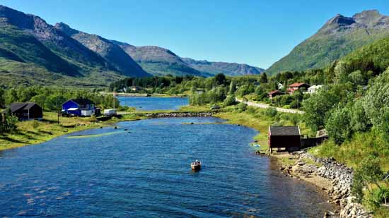 Über die Lofoten gehts zum Nordkap