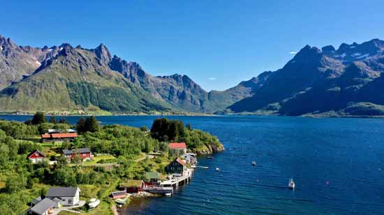 Über die Lofoten gehts zum Nordkap