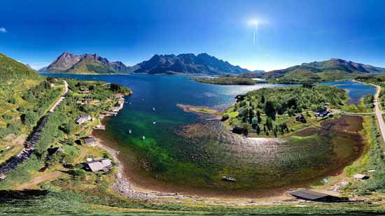 Über die Lofoten gehts zum Nordkap