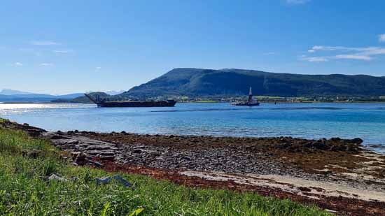 Über die Lofoten gehts zum Nordkap